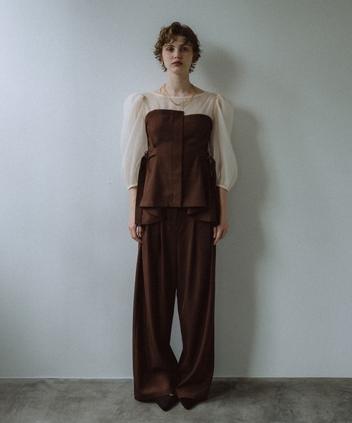 separated pants combination(パンツドレス)|et.UNiVER(エト separated pants combination(パンツドレス)|et.UNiVER(エト