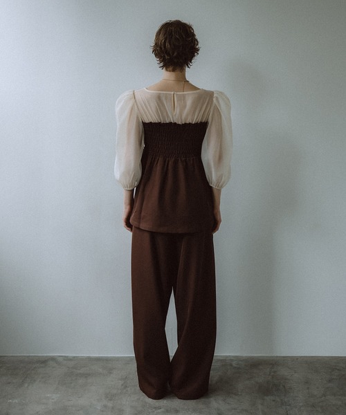 separated pants combination(パンツドレス)|et.UNiVER(エト separated pants combination(パンツドレス)|et.UNiVER(エト