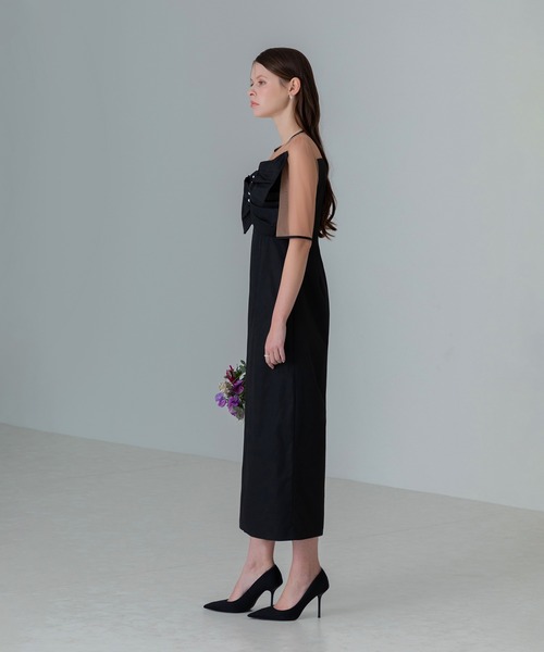 Leja（レジャ）の「【LEJA】フロントプリーツシアースリーブIライン