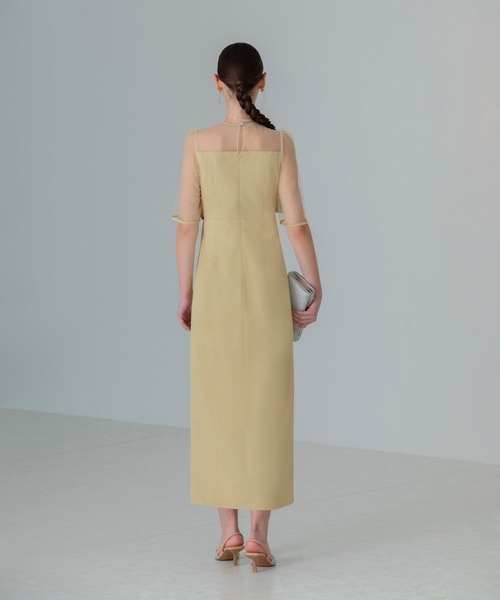 Leja（レジャ）の「【LEJA】フロントプリーツシアースリーブIライン