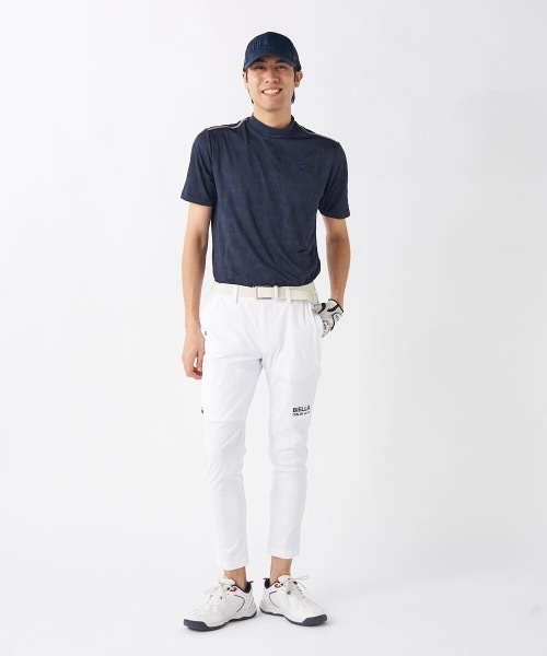 FILA GOLF(フィラゴルフ )の「【FILA GOLF/フィラゴルフ】モックネック半袖シャツ ゴルフ(Tシャツ/カットソー・メンズ・ネイビー/ホワイト・LARGE/XX-LARGE/X-LARGE/MEDIUM)」の20枚目の写真