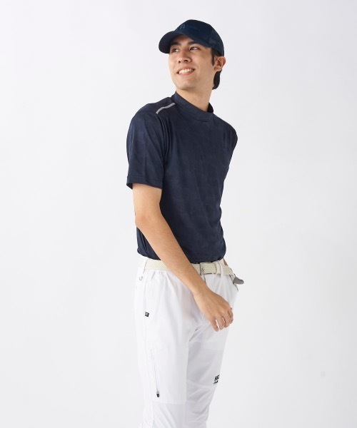 FILA GOLF(フィラゴルフ )の「【FILA GOLF/フィラゴルフ】モックネック半袖シャツ ゴルフ(Tシャツ/カットソー・メンズ・ネイビー/ホワイト・LARGE/XX-LARGE/X-LARGE/MEDIUM)」の17枚目の写真
