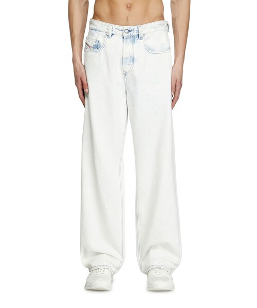 メンズ ワイドデニムパンツ 2001 D-MACRO（デニムパンツ）｜DIESEL