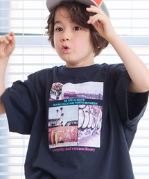 Life Support Products | 【COTTON from U.S.A】ビッグシルエットフォトプリントTシャツ(Tシャツ/カットソー)