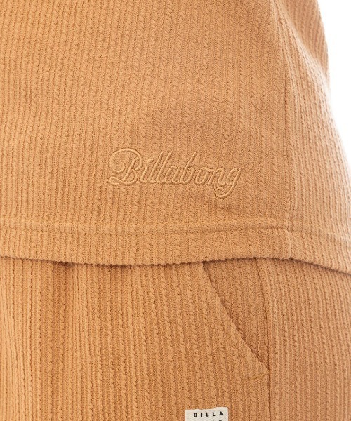 BILLABONG(ビラボン)の「BILLABONG レディース 【CHILLWEAR】 JACQUARD RIB TANK TOP タンクトップ 【2025年春夏モデル】/ビラボンセットアップ対応タンクトップ(タンクトップ・レディース・アイボリー/オレンジ系その他/ブラック・MEDIUM)」の7枚目の写真