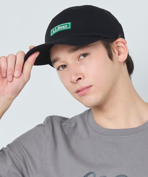 L.L.Bean(エルエルビーン)の「ウォーターレペレント・コットン・ツイル・6パネル・キャップ(キャップ・メンズ・ネイビー/ベージュ/オフホワイト/ブラック・LARGE)」の7枚目の写真