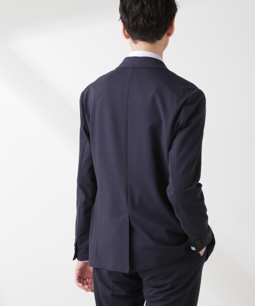 NANO universe(ナノユニバース)の「「N JACKET PREMIUM」IN DRY カノコストレッチジャケット(テーラードジャケット・メンズ・チャコール/ネイビー・S/M/L)」の12枚目の写真