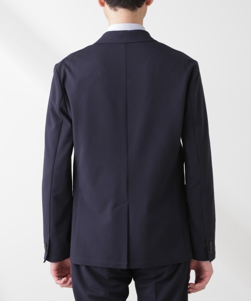 NANO universe(ナノユニバース)の「「N JACKET PREMIUM」IN DRY カノコストレッチジャケット(テーラードジャケット・メンズ・チャコール/ネイビー・S/M/L)」の18枚目の写真