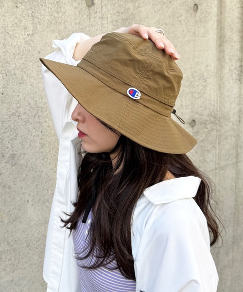 ティアナのバイユーアドベンチャー ハット Ocean&Ground Ocean＆Ground 日よけカバー付き アドベンチャー