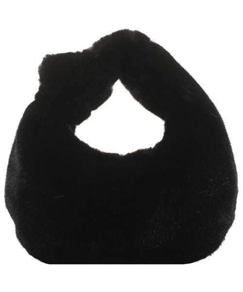 Mela（メラ）の「FUR HAND BAG（ハンドバッグ・レディース・アイボリー/グレー/ブラック/ホワイト/ベージュ/イエロー・FREE）」の16枚目の写真