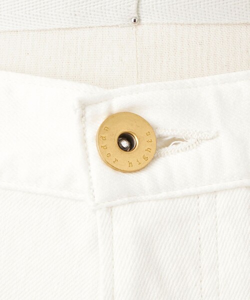 upperhights（アッパーハイツ）の「【別注】＜upper hights for conte＞ デニムワイドパンツ DEUX②（デニムパンツ・レディース・ライトブルー/ホワイト・1/0/00）」の16枚目の写真
