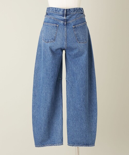 試着のみCONTE upper hights for conteワイドデニム 別注】＜upper hights for conte＞ デニムワイドパンツ DEUX②