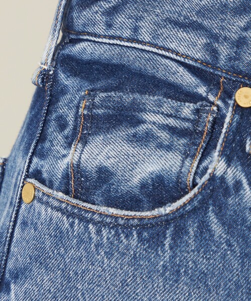 別注】＜upper hights for conte＞ デニムワイドパンツ DEUX②