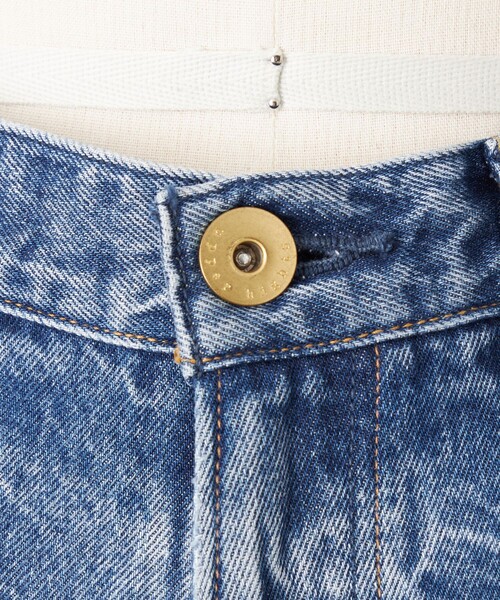 upper hights for conte デニムワイドパンツ DEUX 23 別注】＜upper hights for conte＞ デニムワイドパンツ DEUX②（デニム