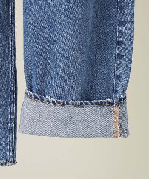 別注】＜upper hights for conte＞ デニムワイドパンツ DEUX②