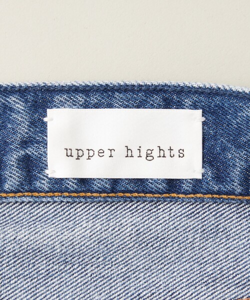 別注】＜upper hights for conte＞ デニムワイドパンツ DEUX②