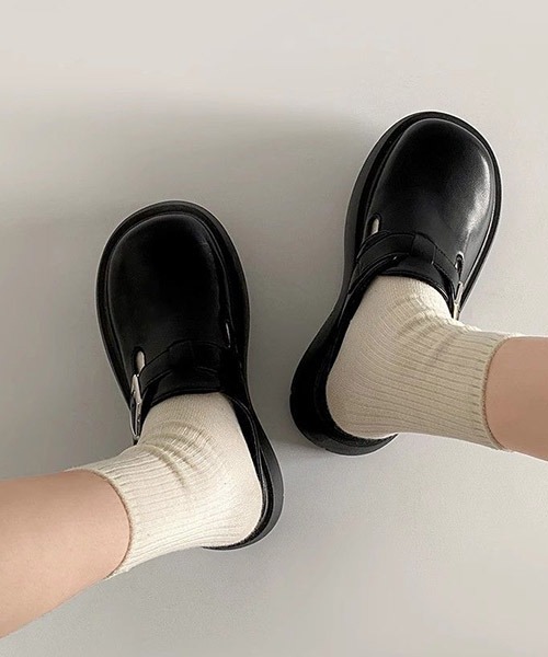 SVEC（シュベック）の「ベルトポイント 厚底 サボサンダル（サンダル・レディース・ブラウン/ブラック・40/39/38/37/36/35）」の8枚目の写真