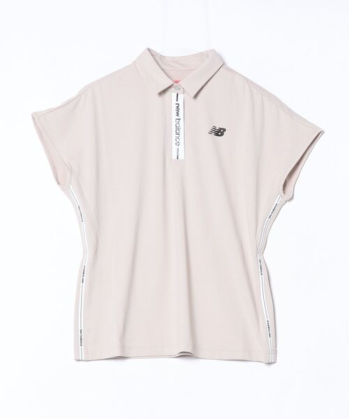 NEW BALANCE(ニューバランス)の「ニューバランス New Balance FRENCH SLEEVE COLLAR SHIRT(シャツ/ブラウス・レディース・ブラック/ホワイト/ベージュ・M/L/XL)」の3枚目の写真
