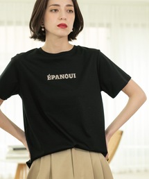 スパンコールロゴ Tシャツ スパンコールロゴT｜Stola.（ストラ）公式通販サイト