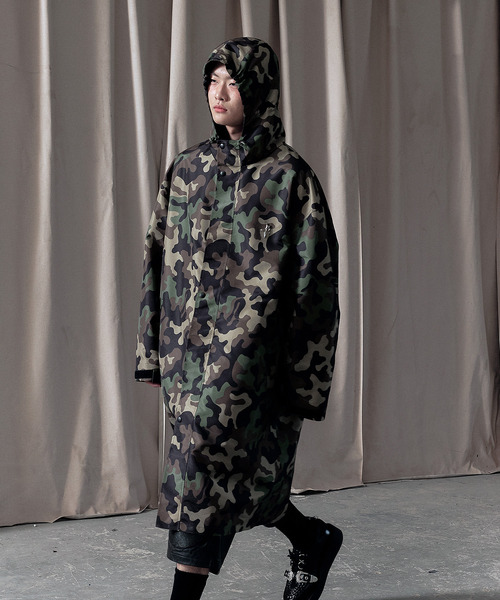 LIBERE リベーレ / OVERSIZED RAIN COAT 撥水オーバーサイズモッズ