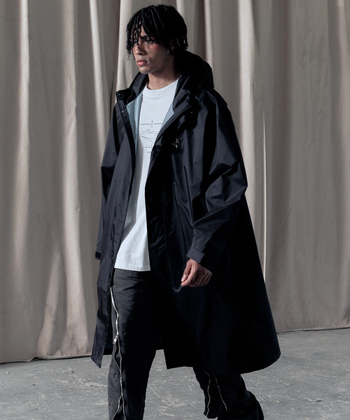 LIBERE リベーレ / OVERSIZED RAIN COAT 撥水オーバーサイズモッズ