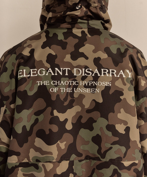 LIBERE(リベーレ)の「LIBERE リベーレ / OVERSIZED RAIN COAT 撥水オーバーサイズモッズコート レインコート / 251111-251112(モッズコート・メンズ・カモフラージュ/ブラック・LARGE/MEDIUM/SMALL)」の18枚目の写真
