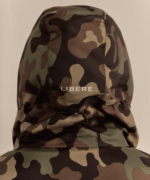 LIBERE(リベーレ)の「LIBERE リベーレ / OVERSIZED RAIN COAT 撥水オーバーサイズモッズコート レインコート / 251111-251112(モッズコート・メンズ・カモフラージュ/ブラック・LARGE/MEDIUM/SMALL)」の17枚目の写真