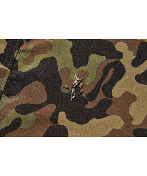 LIBERE(リベーレ)の「LIBERE リベーレ / OVERSIZED RAIN COAT 撥水オーバーサイズモッズコート レインコート / 251111-251112(モッズコート・メンズ・カモフラージュ/ブラック・LARGE/MEDIUM/SMALL)」の14枚目の写真