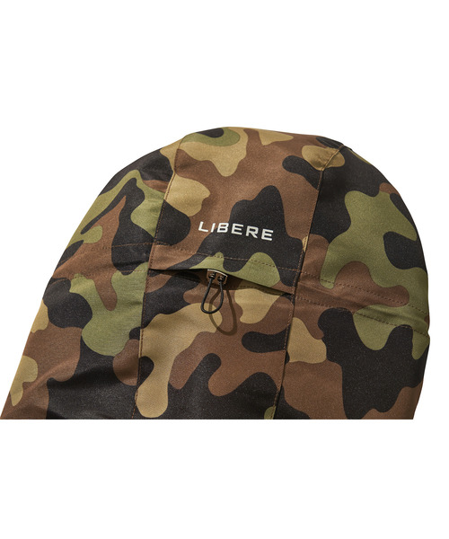LIBERE(リベーレ)の「LIBERE リベーレ / OVERSIZED RAIN COAT 撥水オーバーサイズモッズコート レインコート / 251111-251112(モッズコート・メンズ・カモフラージュ/ブラック・LARGE/MEDIUM/SMALL)」の9枚目の写真
