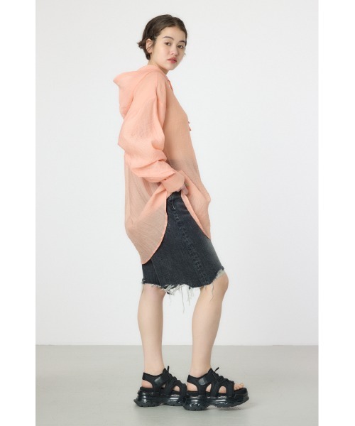 RODEO CROWNS WIDE BOWL（ロデオクラウンズワイドボウル）の「クリアソール ボリュームサンダル（サンダル・レディース・マルチ/オフホワイト/ブラック・MEDIUM/SMALL/LARGE）」の22枚目の写真