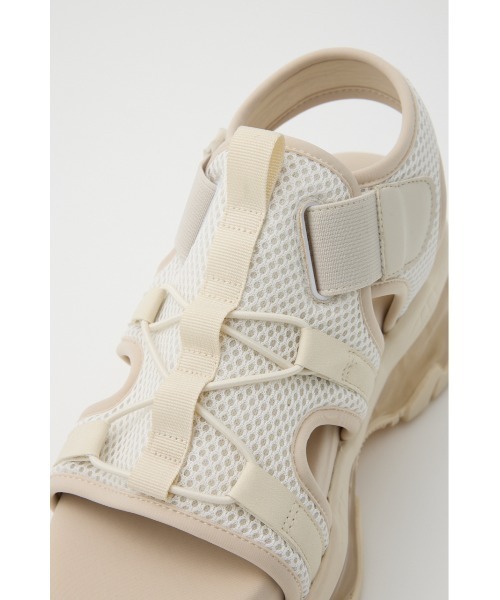 RODEO CROWNS WIDE BOWL（ロデオクラウンズワイドボウル）の「クリアソール ボリュームサンダル（サンダル・レディース・マルチ/オフホワイト/ブラック・MEDIUM/SMALL/LARGE）」の11枚目の写真