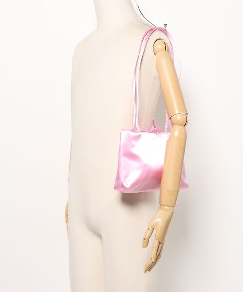 UP START（アップスタート）の「【LAMPOON】サテンミニトート（トートバッグ・レディース・ピンク/ブルー・FREE）」の10枚目の写真