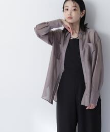 ◇シアーシャツシリーズ オーバーフォルム