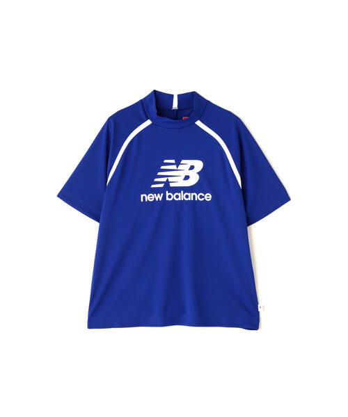 セール】【new balance golf】ハーフスリーブ モックネック プル