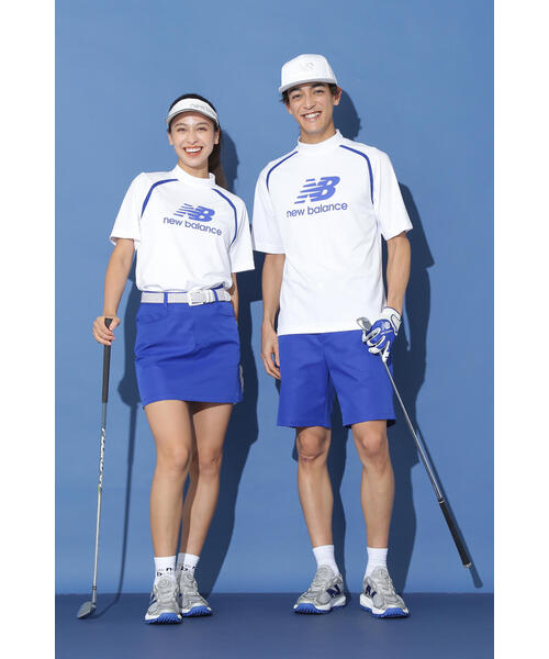 tシャツ 「new balance golf」ハーフスリーブ モックネック プルオーバー (WOMENS) レディース New Balance Golf tシャツ 「new balance golf」ハーフスリーブ
