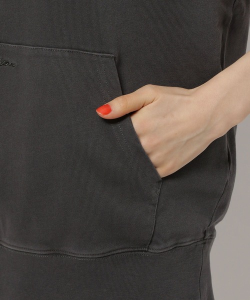 Champion（チャンピオン）の「【Champion(チャンピオン)】フードプルオーバーベスト2（ベスト・レディース・ライトグレー/ライトグリーン/ブラック・MEDIUM/LARGE）」の19枚目の写真