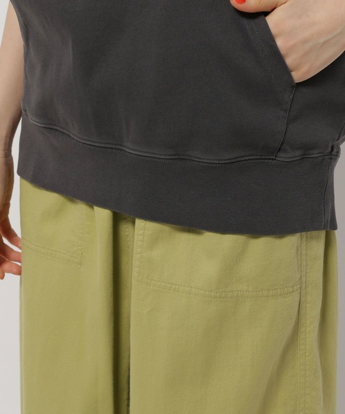 Champion（チャンピオン）の「【Champion(チャンピオン)】フードプルオーバーベスト2（ベスト・レディース・ライトグレー/ライトグリーン/ブラック・MEDIUM/LARGE）」の20枚目の写真