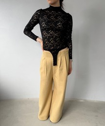 SANSeLF | 【SANSeLF】 レースボディスーツ ロングスリーブ ハイネックフィット sanw25s074(その他トップス)