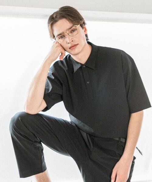 URBAN RESEARCH（アーバンリサーチ）の「『XLサイズあり』『撥水』SOLOTEX STRETCH ポロシャツ（ポロシャツ・メンズ・ブラック/グレー系その他/ネイビー・MEDIUM/LARGE/X-LARGE）」の5枚目の写真