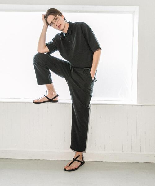 URBAN RESEARCH（アーバンリサーチ）の「『XLサイズあり』『撥水』SOLOTEX STRETCH ポロシャツ（ポロシャツ・メンズ・ブラック/グレー系その他/ネイビー・MEDIUM/LARGE/X-LARGE）」の9枚目の写真