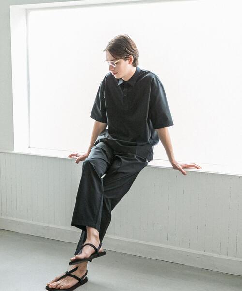 URBAN RESEARCH（アーバンリサーチ）の「『XLサイズあり』『撥水』SOLOTEX STRETCH ポロシャツ（ポロシャツ・メンズ・ブラック/グレー系その他/ネイビー・MEDIUM/LARGE/X-LARGE）」の12枚目の写真