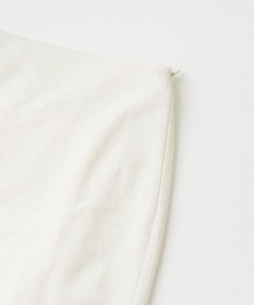 URBAN RESEARCH ROSSO WOMEN（アーバンリサーチ　ロッソ）の「接触冷感リネン混バイヤススカート（スカート・レディース・オフホワイト/チャコールグレー/グリーン系その他・36/38）」の10枚目の写真