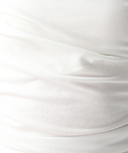 FOREVER 21（フォーエバー トゥエンティーワン）の「【2025SS】華奢見えオフショルドレープＴシャツ（Tシャツ/カットソー・レディース・ブラック/オフホワイト/グレー/ピンク・FREE）」の10枚目の写真