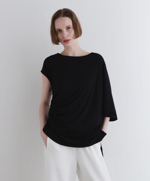 25SS LE PHIL ルフィル ベア天竺　カットソー　カーディガン　ブラック ベア天竺 | LE PHIL（ル フィル） ｜【公式】通販mix.tokyo