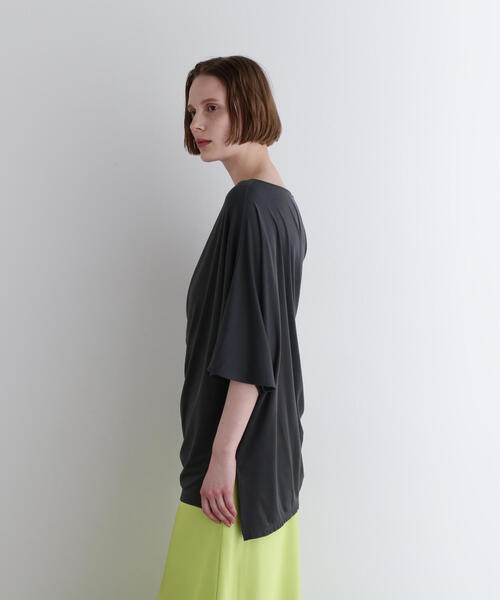 25SS LE PHIL ルフィル ベア天竺　カットソー　カーディガン　ブラック ベア天竺 | LE PHIL（ル フィル） ｜【公式】通販mix.tokyo