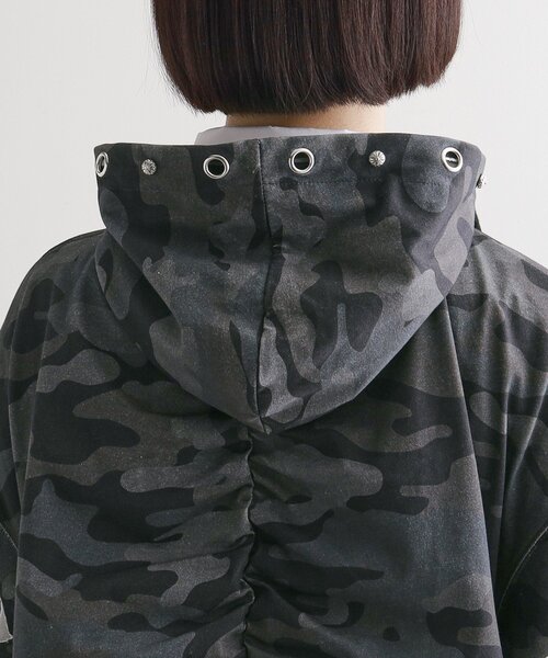 tk.TAKEO KIKUCHI（ティーケータケオキクチ）の「K’PJT by AOI 『Lightweight Parka』（パーカー・レディース・ブラック系/ブラック・66）」の19枚目の写真