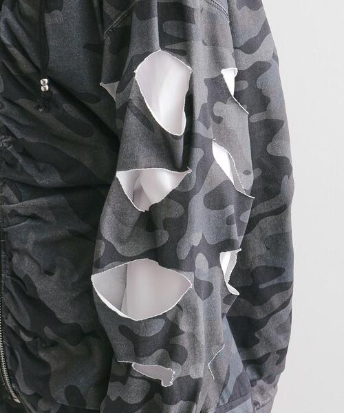 tk.TAKEO KIKUCHI（ティーケータケオキクチ）の「K’PJT by AOI 『Lightweight Parka』（パーカー・レディース・ブラック系/ブラック・66）」の21枚目の写真