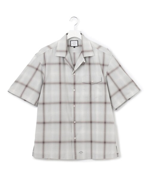J.PRESS YORK STREET(ジェイプレスヨークストリート)の「【UNISEX】オンブレーチェック オープンカラーシャツ(シャツ/ブラウス・メンズ・サックスブルー系3/ネイビー系3/ライトグレー系3・SMALL/LARGE/MEDIUM)」の11枚目の写真