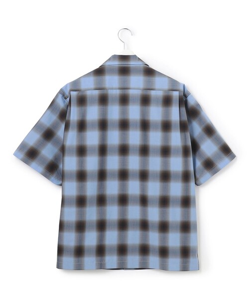 J.PRESS YORK STREET(ジェイプレスヨークストリート)の「【UNISEX】オンブレーチェック オープンカラーシャツ(シャツ/ブラウス・メンズ・サックスブルー系3/ネイビー系3/ライトグレー系3・SMALL/LARGE/MEDIUM)」の12枚目の写真
