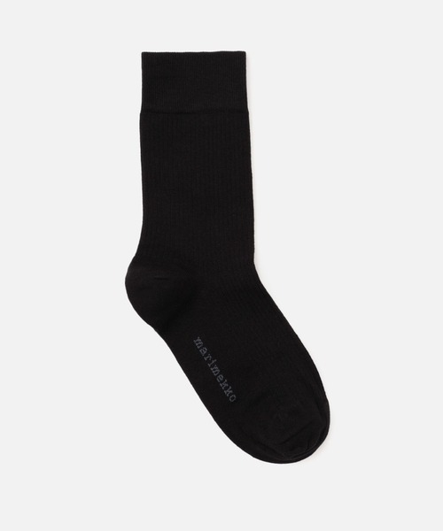 marimekko(マリメッコ)の「Taipuisa Unikko / socks(ソックス/靴下・レディース・ブラック/ホワイト・34/37/40/43)」の10枚目の写真